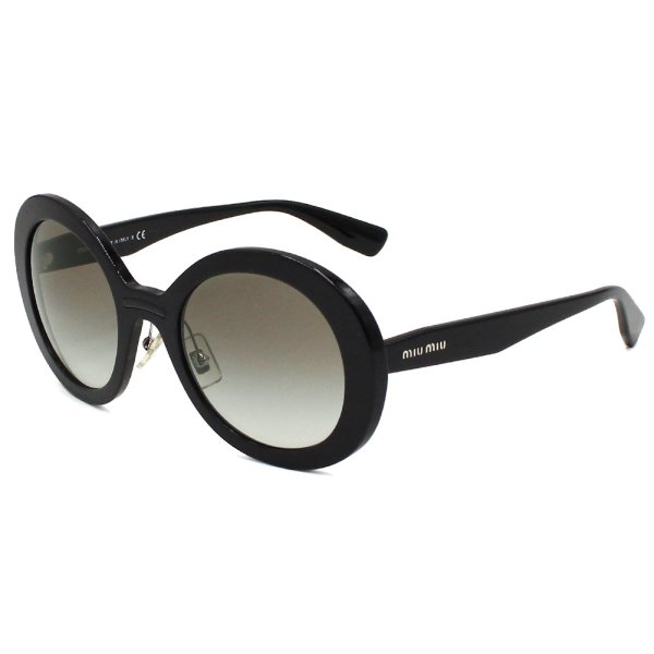 画像1: MIU MIU ミュウミュウ 0MU 04VS 1AB0A7 53 サングラス ノーズパッド UVカット レディース (1)