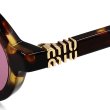 画像4: MIU MIU ミュウミュウ 0MU 04ZSF VAU50D 50 サングラス アジアンフィット レディース (4)