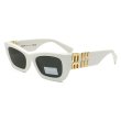 画像1: MIU MIU ミュウミュウ 0MU 09WS 1425S0 53 アジアンフィット サングラス UVカット レディース (1)