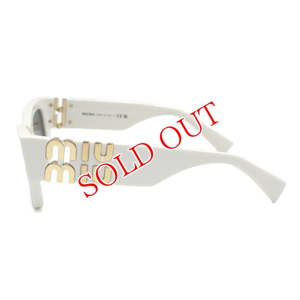 画像3: MIU MIU ミュウミュウ 0MU 09WS 1425S0 53 アジアンフィット サングラス UVカット レディース (3)