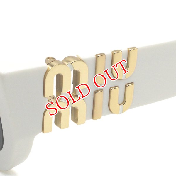 画像4: MIU MIU ミュウミュウ 0MU 09WS 1425S0 53 アジアンフィット サングラス UVカット レディース (4)