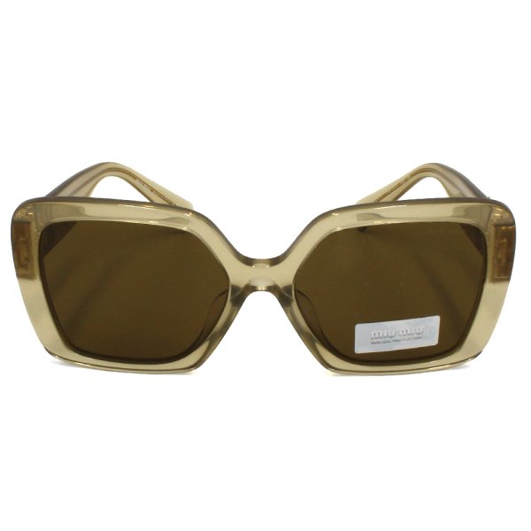 画像2: MIU MIU ミュウミュウ 0MU10YS 11M01T 56 グリンプス サングラス 100%UVカット レディース (2)