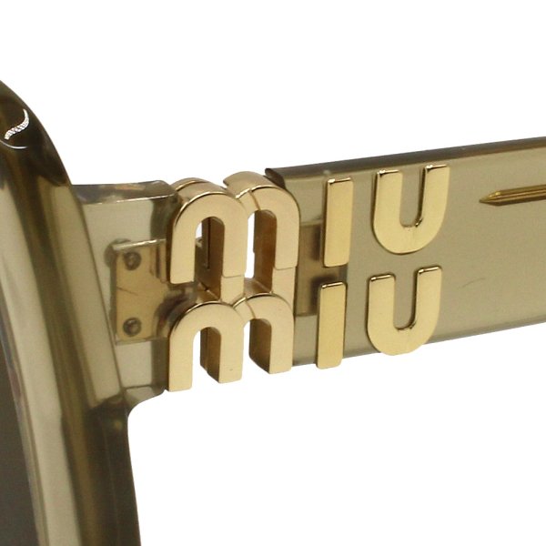 画像4: MIU MIU ミュウミュウ 0MU10YS 11M01T 56 グリンプス サングラス 100%UVカット レディース (4)
