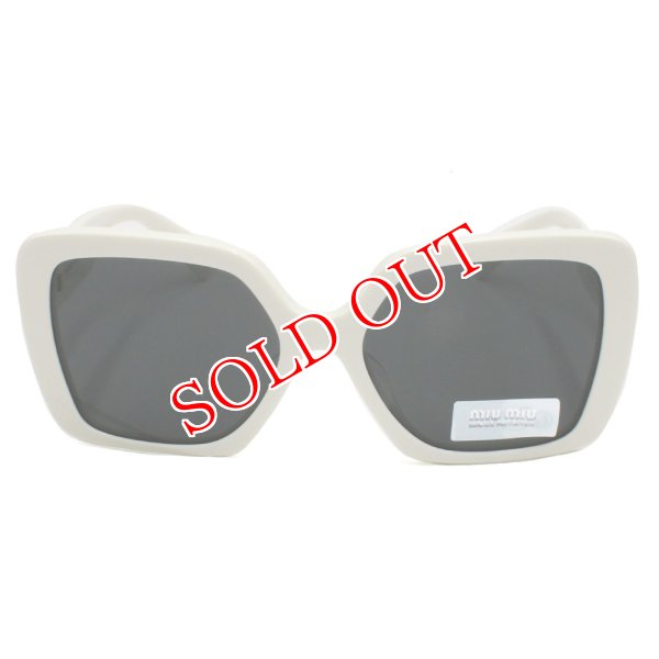 画像2: MIU MIU ミュウミュウ 0MU10YS 1425S0 56 グリンプス サングラス 100%UVカット レディース (2)