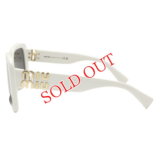 画像3: MIU MIU ミュウミュウ 0MU10YS 1425S0 56 グリンプス サングラス 100%UVカット レディース (3)