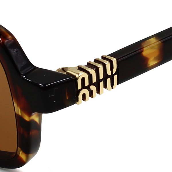 画像4: MIU MIU ミュウミュウ 0MU 11ZSF VAU2Z1 52 サングラス アジアンフィット レディース (4)