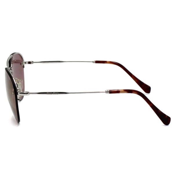 画像3: MIU MIU ミュウミュウ 0MU 54US 1BC195 59 サングラス ノーズパッド UVカット レディース (3)