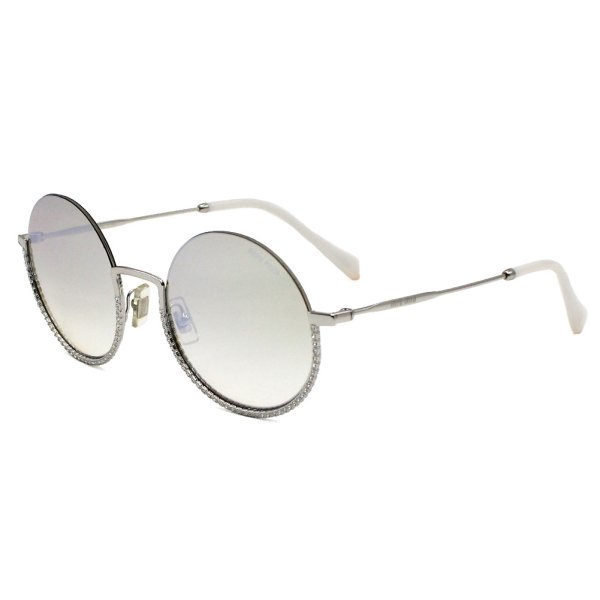 画像1: MIU MIU ミュウミュウ 0MU69US 1BC168 52 サングラス ノーズパッド レディース (1)