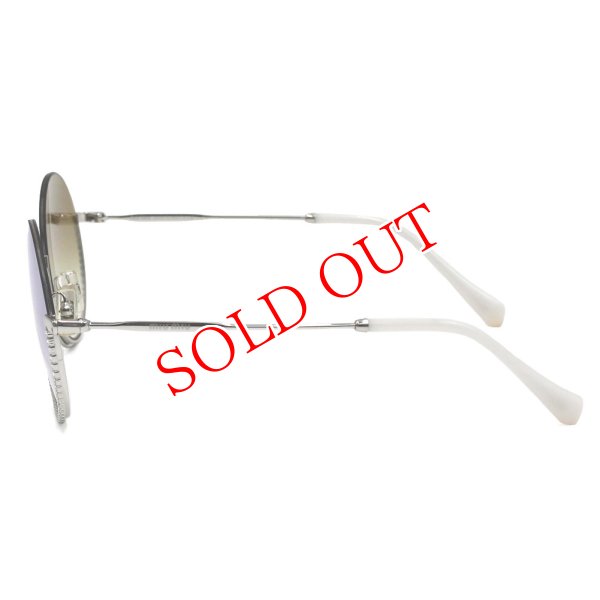 画像3: MIU MIU ミュウミュウ 0MU69US 1BC168 52 サングラス ノーズパッド レディース (3)