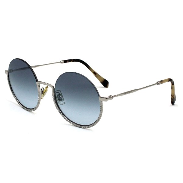 画像1: MIU MIU ミュウミュウ 0MU69US 1BC4R2 52 サングラス ノーズパッド レディース (1)
