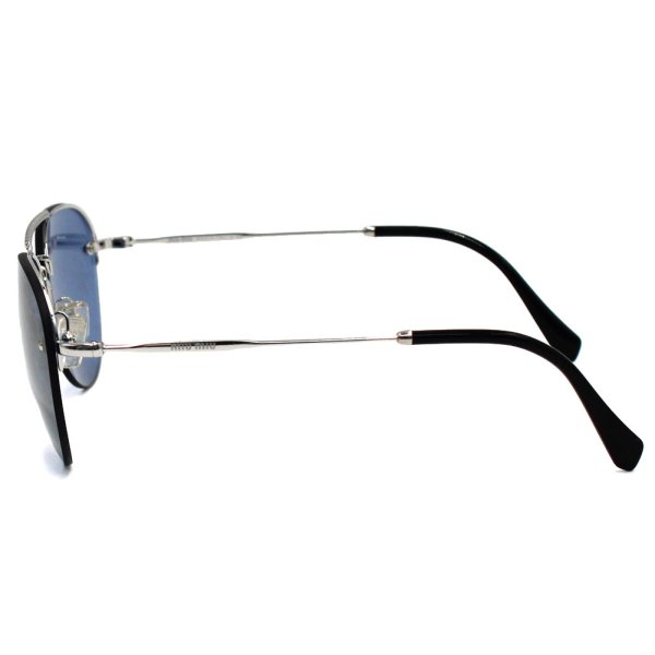 画像3: MIU MIU ミュウミュウ 0MU69US 1BC4R2 52 サングラス ノーズパッド レディース (3)