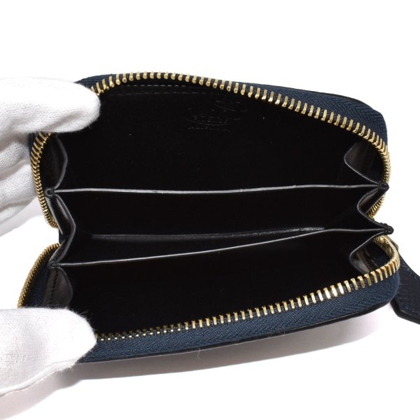 画像3: Cisei シセイ チセイ P0966 LD NAVY カードホルダー 名刺入れ メンズ レディース (3)