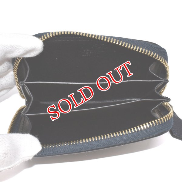 画像3: Cisei シセイ チセイ P0966 LD NAVY カードホルダー 名刺入れ メンズ レディース (3)