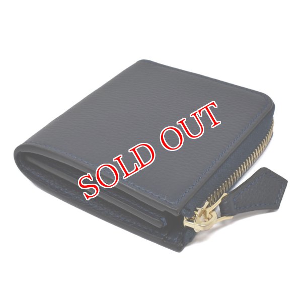 画像2: Cisei シセイ チセイ P0968 LD NAVY コインケース 小銭入れ 財布 カード収納 メンズ レディース (2)