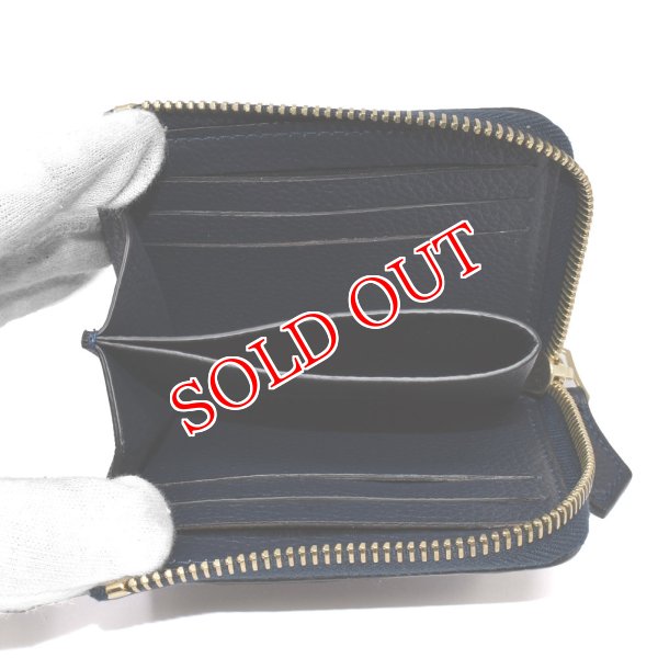 画像3: Cisei シセイ チセイ P0968 LD NAVY コインケース 小銭入れ 財布 カード収納 メンズ レディース (3)