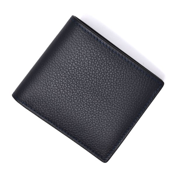 画像1: Cisei シセイ チセイ P1022 LD NAVY 二つ折り財布 財布 札入れ カード収納 メンズ (1)