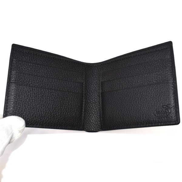 画像3: Cisei シセイ チセイ P1022 LD NERO 二つ折り財布 財布 札入れ カード収納 メンズ (3)