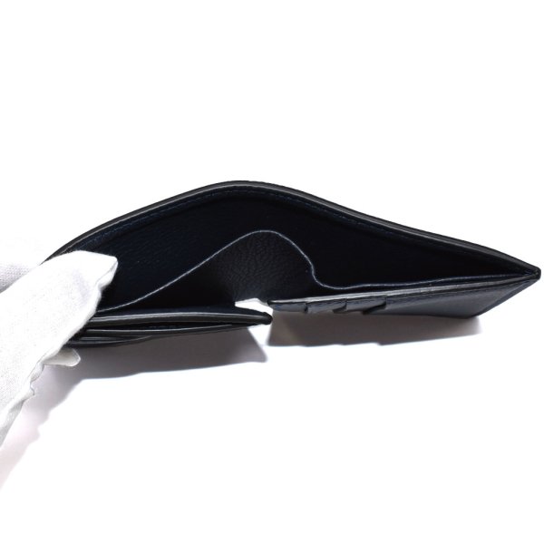 画像4: Cisei シセイ チセイ P1023 LD NAVY 二つ折り財布 財布 小銭入れ カード収納 メンズ (4)