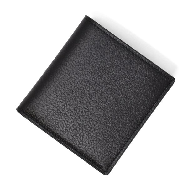 画像1: Cisei シセイ チセイ P1023 LD NERO 二つ折り財布 財布 小銭入れ カード収納 メンズ (1)