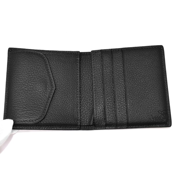 画像3: Cisei シセイ チセイ P1023 LD NERO 二つ折り財布 財布 小銭入れ カード収納 メンズ (3)