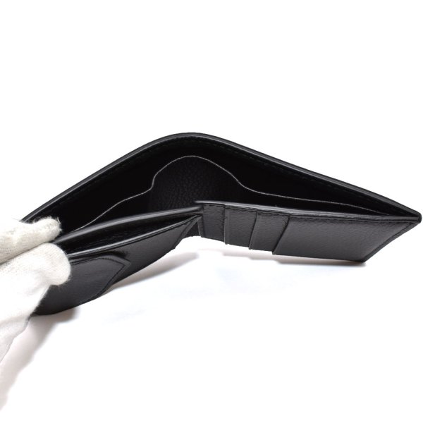 画像4: Cisei シセイ チセイ P1023 LD NERO 二つ折り財布 財布 小銭入れ カード収納 メンズ (4)