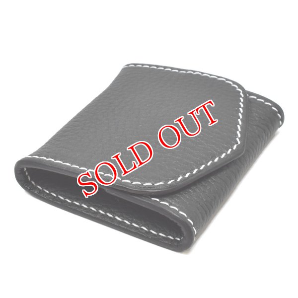 画像3: Cisei シセイ チセイ P1025 LD NERO(WT) 財布 小銭入れ コインケース メンズ (3)