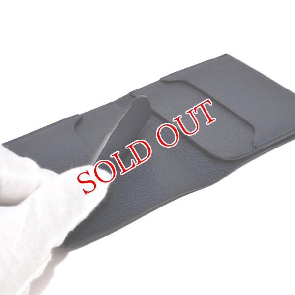 画像4: Cisei シセイ チセイ P1026 LD NAVY 二つ折り財布 財布 札入れ カード収納 メンズ (4)