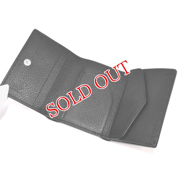 画像3: Cisei シセイ チセイ P1030 LD NERO 三つ折り財布 財布 札入れ 小銭入れ カード収納 メンズ (3)