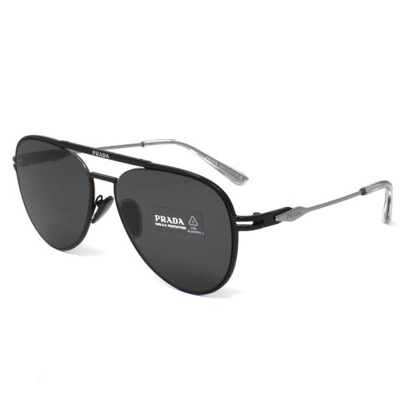画像1: PRADA プラダ 0PR 54ZS 1BO5S0 57 サングラス グラサン メンズ レディース (1)