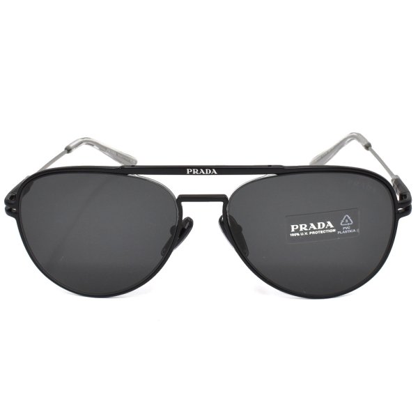画像2: PRADA プラダ 0PR 54ZS 1BO5S0 57 サングラス グラサン メンズ レディース (2)