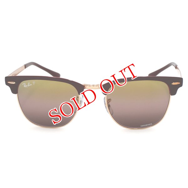 画像2: Ray-Ban レイバン 0RB3716 9253G9 51 クラブマスター CLUBMASTER ノーズパッド CHROMANCE 偏光レンズ メンズ レディース ユニセックス (2)