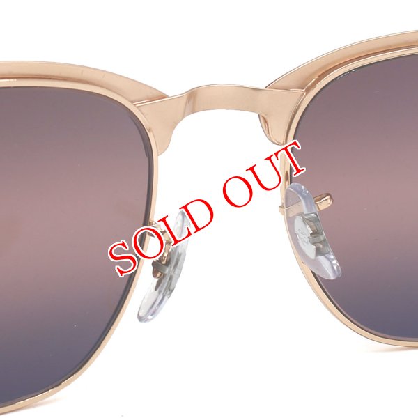 画像6: Ray-Ban レイバン 0RB3716 9253G9 51 クラブマスター CLUBMASTER ノーズパッド CHROMANCE 偏光レンズ メンズ レディース ユニセックス (6)