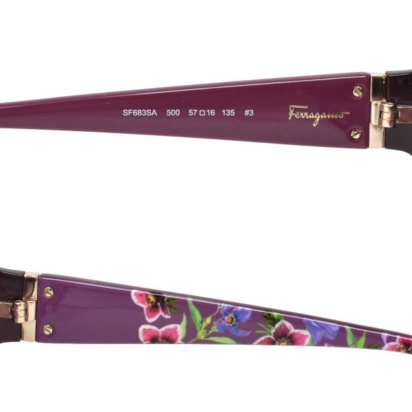 画像4: Salvatore Ferragamo サルヴァトーレ フェラガモ SF683SA-500 サングラス レディース (4)