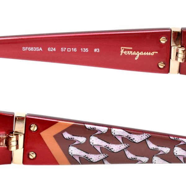 画像4: Salvatore Ferragamo サルヴァトーレ フェラガモ SF683SA-624 サングラス レディース (4)