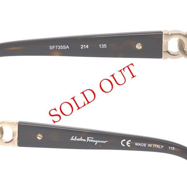 画像4: Salvatore Ferragamo サルヴァトーレ フェラガモ SF735SA-214 サングラス レディース (4)