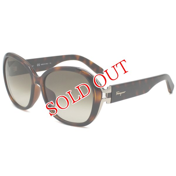 画像1: Salvatore Ferragamo サルヴァトーレ フェラガモ SF800SA-214 サングラス アジアンフィット UVカット レディース (1)