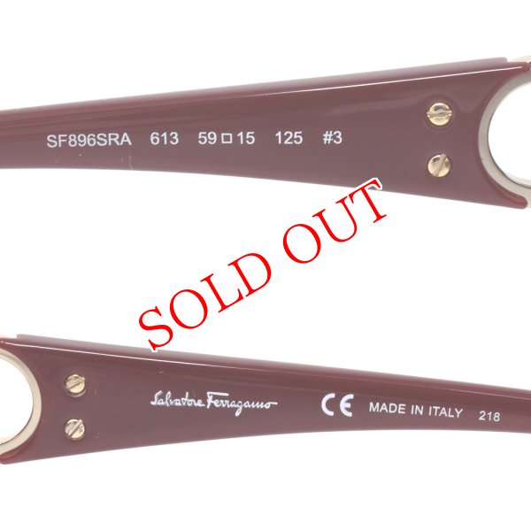 画像4: Salvatore Ferragamo サルヴァトーレ フェラガモ SF896SRA-613 サングラス レディース (4)