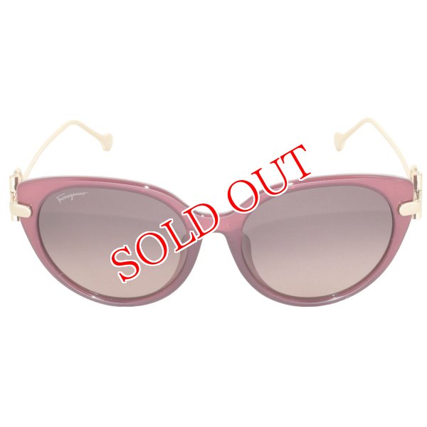 画像2: Salvatore Ferragamo サルヴァトーレ フェラガモ SF919SA-606 サングラス アジアンフィット UVカット レディース (2)