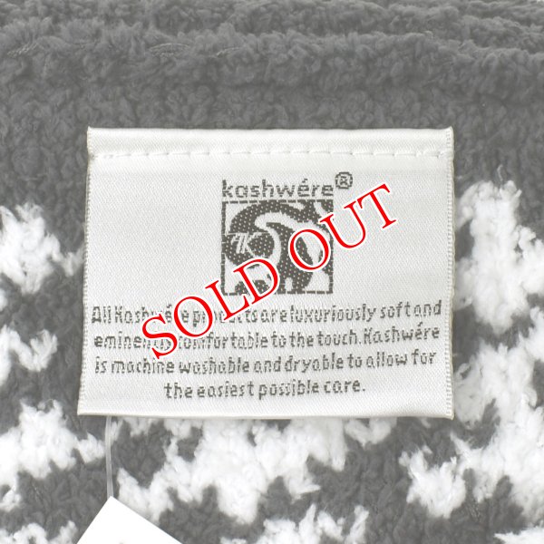 画像4: KASHWERE カシウエア THCH-PTN01-025-5270 ブランケット パターン THROW 毛布 ひざ掛け タオルケット (4)