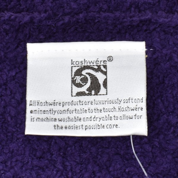 画像4: KASHWERE カシウエア THCH-SLD01-501-5270 ブランケット ソリッド THROW 毛布 ひざ掛け タオルケット (4)