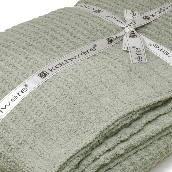 画像3: KASHWERE カシウエア THCH-TEX02-035-5270 ブランケット テクスチャー THROW 毛布 ひざ掛け タオルケット (3)