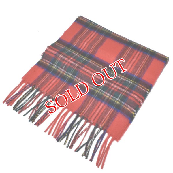 画像2: Johnstons ジョンストンズ WA000016KU0303 WA16 2022AW ストール マフラー チェック カシミア100％ メンズ レディース (2)