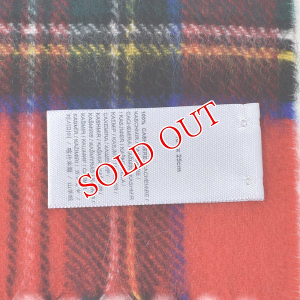 画像4: Johnstons ジョンストンズ WA000016KU0303 WA16 2022AW ストール マフラー チェック カシミア100％ メンズ レディース (4)