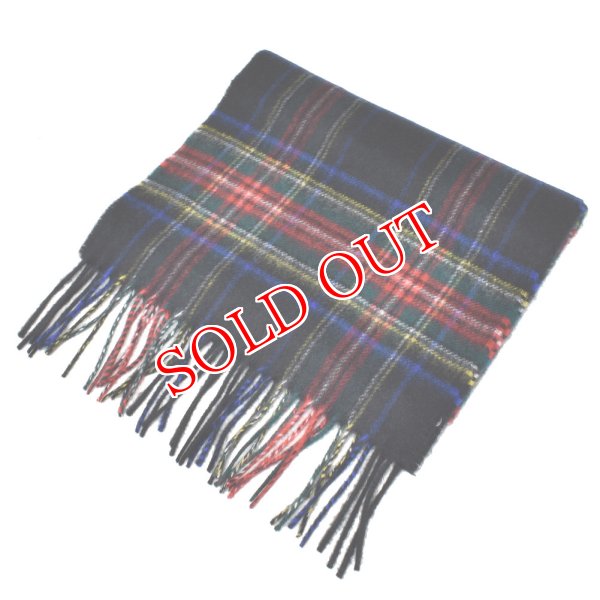 画像2: Johnstons ジョンストンズ WA000016KU0324 WA16 2022AW ストール マフラー チェック カシミア100％ メンズ レディース (2)