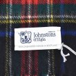 画像3: Johnstons ジョンストンズ WA000016KU0324 WA16 2022AW ストール マフラー チェック カシミア100％ メンズ レディース (3)