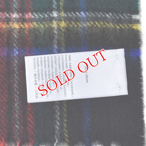 画像4: Johnstons ジョンストンズ WA000016KU0324 WA16 2022AW ストール マフラー チェック カシミア100％ メンズ レディース (4)