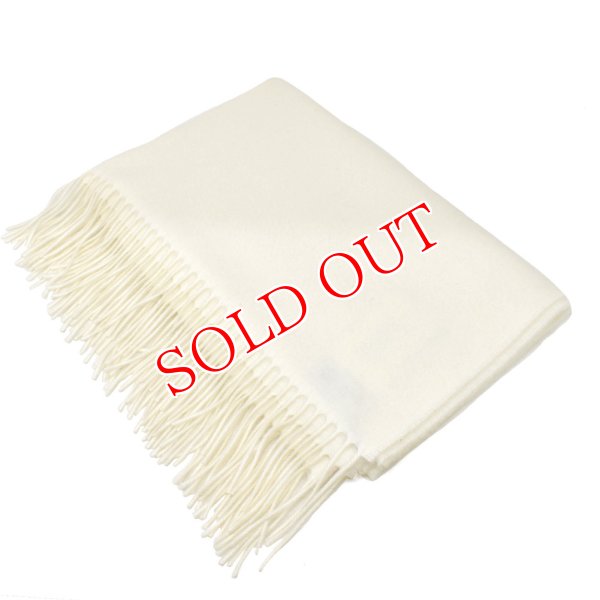 画像2: Johnstons ジョンストンズ WA000056SA0000 WA56 2022AW 大判 マフラー ストール 無地 カシミア100％ メンズ レディース (2)