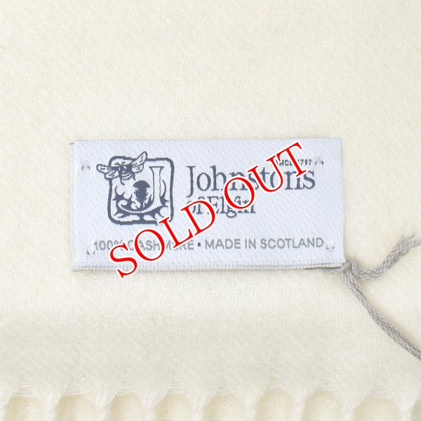 画像3: Johnstons ジョンストンズ WA000056SA0000 WA56 2022AW 大判 マフラー ストール 無地 カシミア100％ メンズ レディース (3)