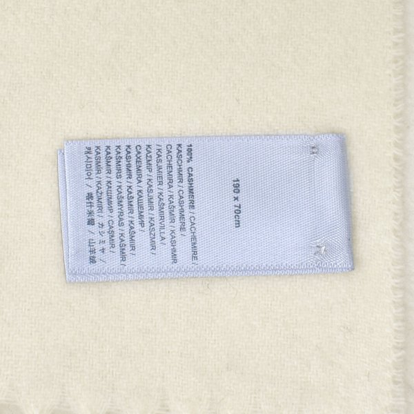 画像4: Johnstons ジョンストンズ WA000056SA0000 WA56 2022AW 大判 マフラー ストール 無地 カシミア100％ メンズ レディース (4)