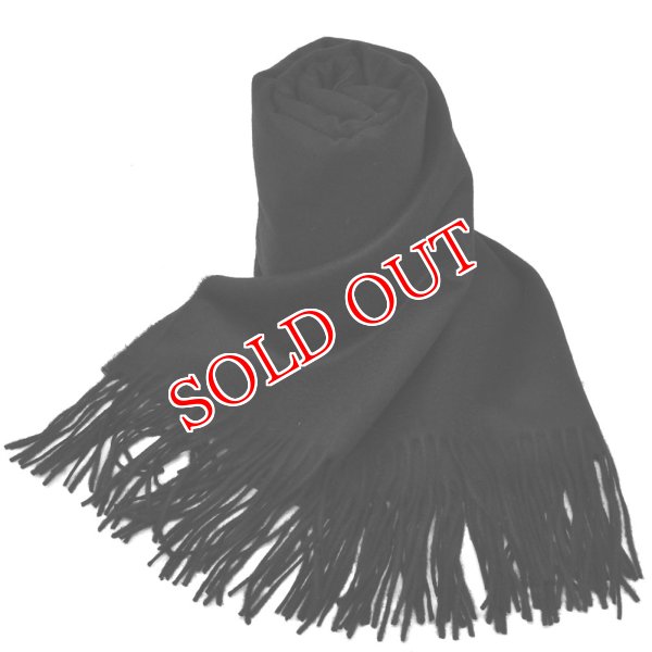 画像1: Johnstons ジョンストンズ WA000056SA0900 WA56 2022AW 大判 マフラー ストール 無地 カシミア100％ メンズ レディース (1)